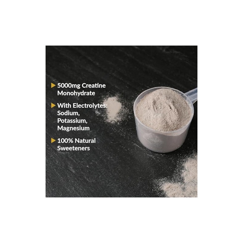Sourced Supplements Creatine and Electrolyte Formulation (5g of creatine &