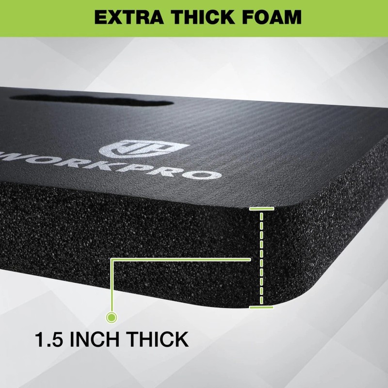 WORKPRO Extra Thick Kneeling Pad Soft Foam Cushioning for Knee