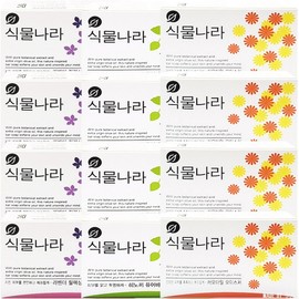 Plant Nara Face Wash Soap 100g x 12 (Lavender 4+Chamomile 4+Hinoki 4), 12 pieces / 식물나라 세안 비누 100g x12개 (라벤더4+캐모마일4+히노끼4), 12개
