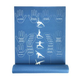 CopyCat Yoga Educational and Instructional Yoga Mat
