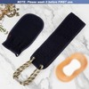 AIBAOBAO 2pcs Exfoliating Navy Scrubber for Shower, High Quality 38