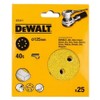Dewalt DT3111-QZ Sanding Disc K40, 125 mm, Set of 25