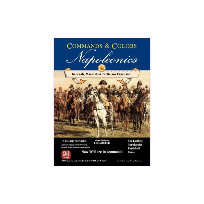 GMT Games C&C Nap Gen, Marshal, Tacticians - EN
