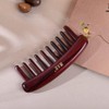 TAN MUJIANG Hair Comb Natural Wood Wide Tooth Scalp Massage