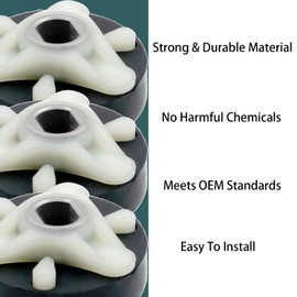 285753A Metal Motor Coupling Kit Compatible with Whirlpool & Kenmore Washer Replaces Part Numbers: AP3963893,PS1485646,1195967,285753AVP,21003,280152,285140,285743