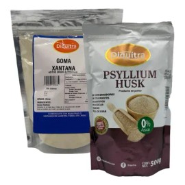 Goma Xantana Y Psyllium Polvo Keto 500 Gr Cu                                                                                                          