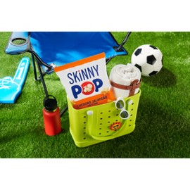 SkinnyPop Popcorn, Cheddar Jalapeño, Made with Real Cheese, Whole Grain Snack, 4.4oz Bag