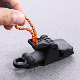 Tent Alligator Clip Tabernacle Clamp Awning Clamp Tent Clip Fixed Plastic Clip for Camping Tarps Awnings Caravan Canopies Car Covers
