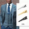 Francisco® Juego De Clips De Corbata Para Boda, Negocio, 3