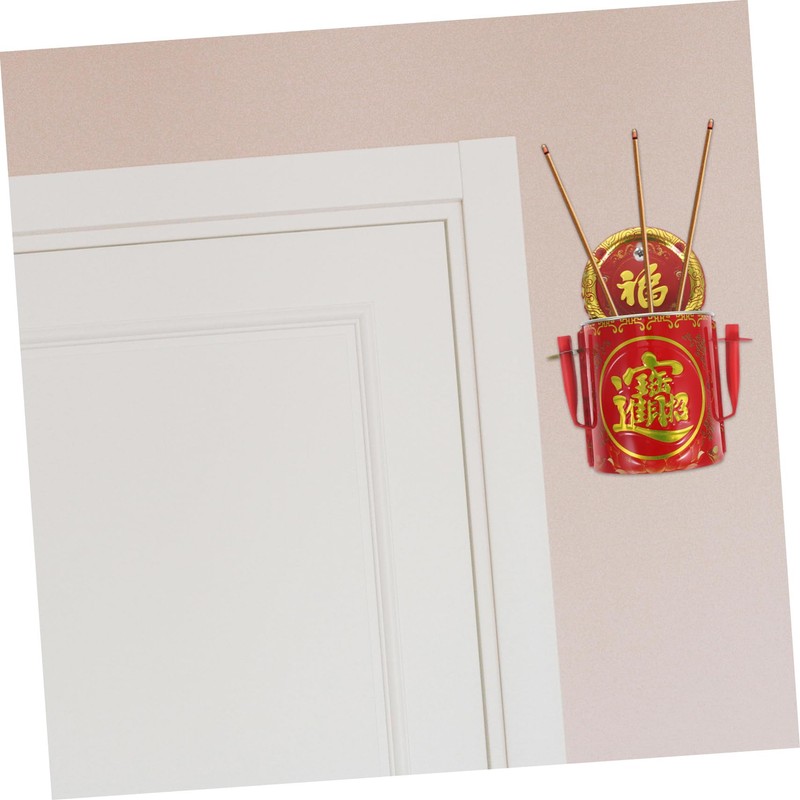 BIUDECO 2pcs Wall-Mounted Incense Burner Iron Decorative Holder Perfect for