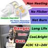 Heifymi T5 T10 LED Wedge Base Bulbs, 2700K Warm White