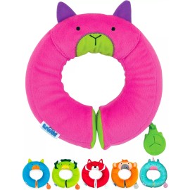 Trunki Kid's Travel Neck Pillow & Chin Rest | Support Sleepy Heads