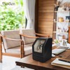 Heiden Battery Powered Single Watch Winder in Black Leather