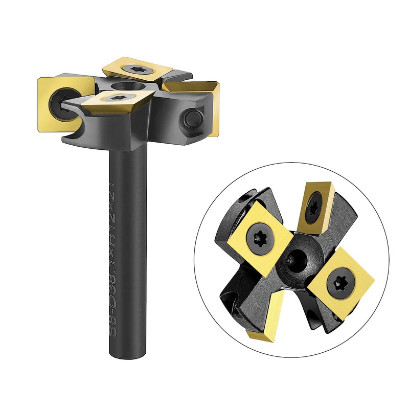 SpeTool Face Milling Cutter 8 mm Shank 38.1 mm Cutting