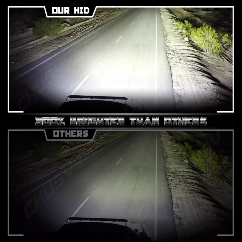 CHUSYYRAY For Ford Mustang 2013-2014 HID LED Headlight High/Low +