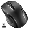 LUANMA Mouse Inalámbrico, Ratón Inalámbrico 2.4 GHz，ergonómico para computadora，5 Niveles