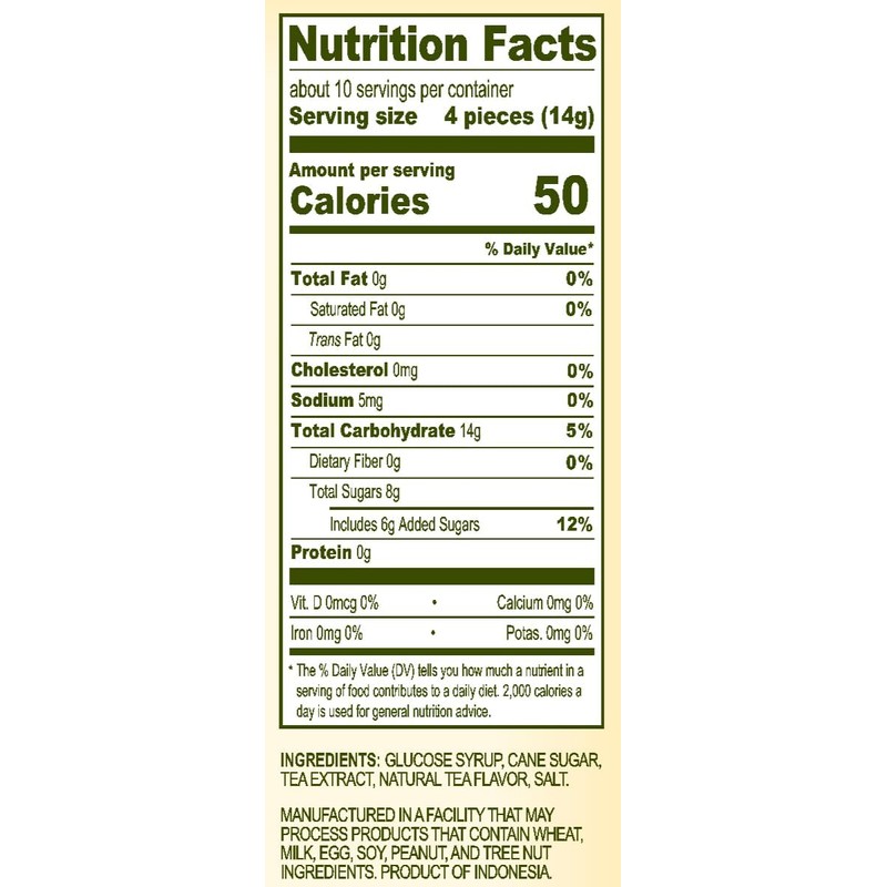 Bali's Best Classic Iced Tea Candy, 5.3 Oz (Pack of