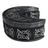 Wicca Sacred Celtic Knotwork Triple Moon Crescent Shaped Trinket Box