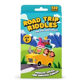 WELL BALANCED 120 Road Trip Riddles - Road Trip Car Game for Kids