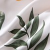 HSKIKWN Banana Leaves Duvet Cover Set Twin Comforter Cover Set