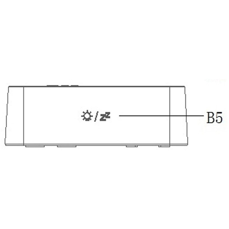 Technoline Black WT 235 Radio Alarm Clock with Touch Sensor,