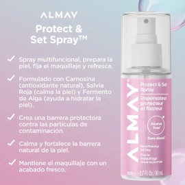 Fijador De Maquillaje Almay Piel Sensible Libre De Aceite