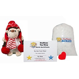 Make Your Own Stuffed Animal Mini 8 Inch Holly The Hedgehog Kit - No Sewing Required!