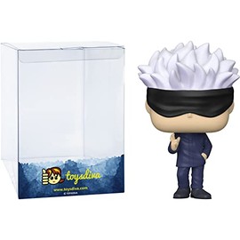 Satoru Gojo: P o p ! Animation Vinyl Figurine Bundle with 1 Compatible 'ToysDiva' Graphic Protector (1114-61357 - B)