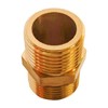 D&DHardware Double Nipple 3/4 Inch Brass Male Thread, Connector AG/AG