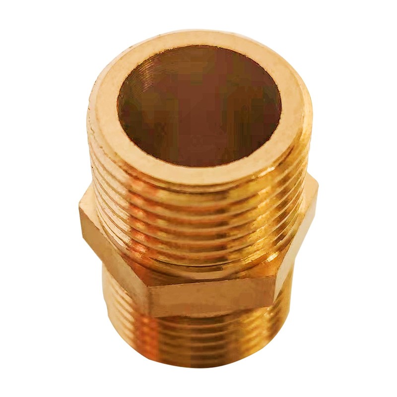 D&DHardware Double Nipple 3/4 Inch Brass Male Thread, Connector AG/AG
