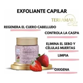 Exfoliante Capilar Con Semillas De Fresa. Terramar