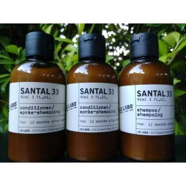 LE LABO SANTAL 33 CONDITIONER AND SHAMPOO 3oz EACH