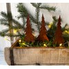 LB H&F Lilienburg Christmas Decoration Rust Metal Weatherproof