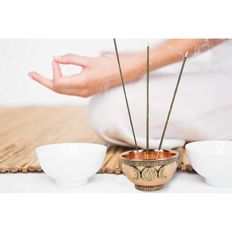 Indian Consigners Small Altar Witchcraft Serving, Offering or Smudging Bowl
