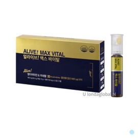 alive Recommended 7 bottles of Alive Max Vital liquid vitamin supplement / 얼라이브 맥스바이탈 액상 비타민 영양제 추천 7병