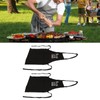 2pcs Kitchen Cooking Aprons Adjustable Bib Soft Chef Apron with