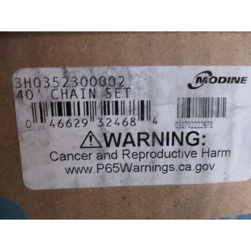 Modine 32468 40 FEET CHAIN HANGER SET WITH 20 S