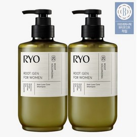 Ryo Rootgen Women’s Hair Loss Symptom Care Shampoo 515ml (2 packs) / 려 루트젠 여성 탈모증상케어 샴푸 515ml 2개