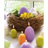 CandleCorner Egg Candles, Set of 2, Medium, Size 2, Approx.