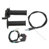 7/8in Twist Throttle Grip with Cable Kill On Off Switch