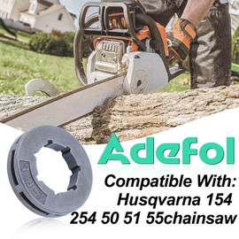 Adefol 10pcs Sprocket Drive Rim (.375") 19MM Small 7T Spline for Stihl MS290 MS360 MS310 for Husqvarna 154 254 50 51 55, for Echo Homelite Dolmar Oregon 18720 Chainsaw Replace Parts for 000 642 1249
