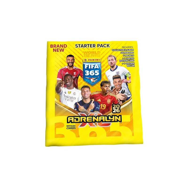 Panini FIFA 365 Adrenalyn XL Trading Cards - Starter Pack