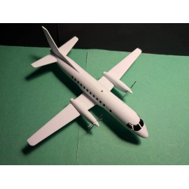 Unbranded HO 1:87 scale Saab 340 turboprop commuter puddle jumper American Eagle Northwest