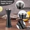 Briout Jigger for Bartending, Double Cocktail Jigger Japanese Premium 304