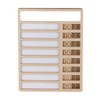 to Do List Checklist Board, Wooden Planning Board Reusable Checklist