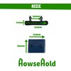 Bed Slat Centre Caps Holders [8 Pack] Replacement Plastic Bed