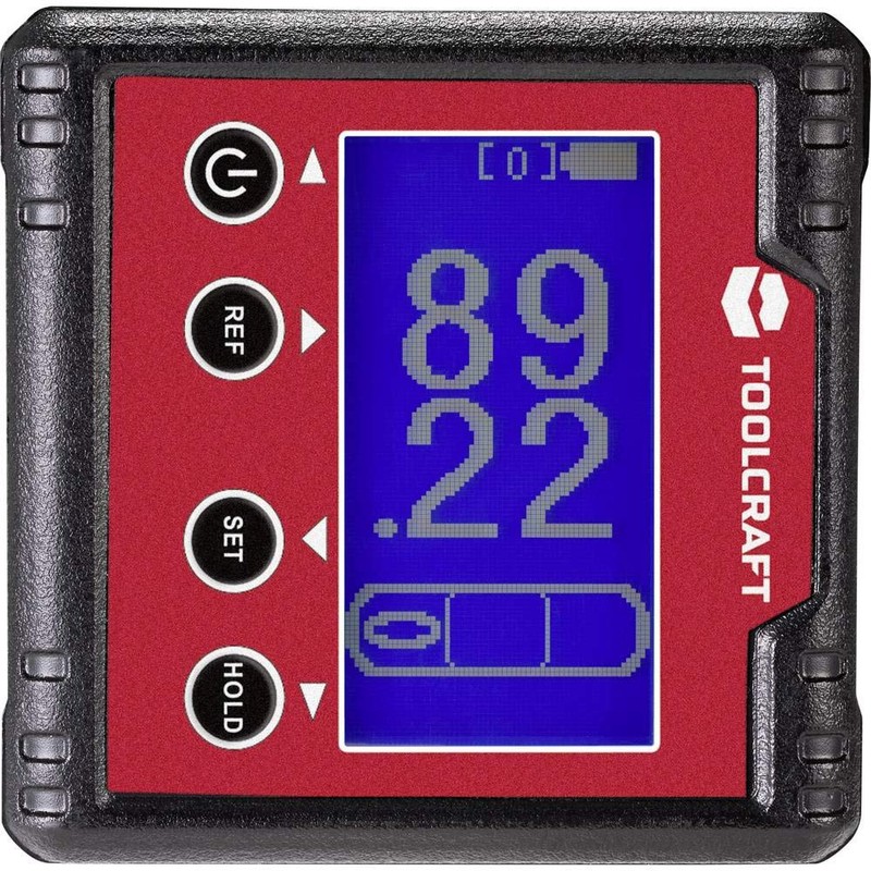 TOOLCRAFT TO-6547356 Digital Protractor 360°