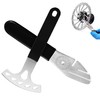 2pcs Rotor Truing Fork,Bicycle Disk Brake Rotor Alignment Tool Gap