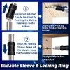 Pack of 2 Quick Change Bit Holder Magnetic Swivel Bit