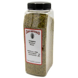 San Antonio 6 Ounce Premium Dried Whole Mexican Oregano Leaves, Premium Restaurant Seasoning Spice